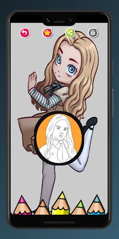 Megan Coloring Book - Screenshot 1