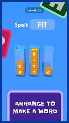 Letter Sort 3D - Screenshot 3