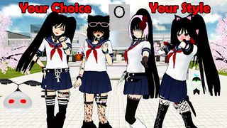 SchoolGirl AI 3D Anime Sandbox - Screenshot 1