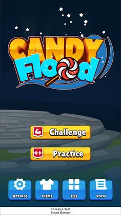 Candy Flood - Brain Puzzle - Screenshot 1