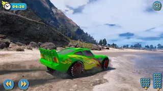 Superhero Cars Racing - Screenshot 1