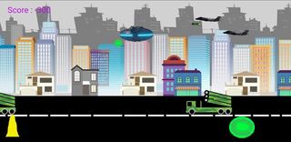 UFO attack - Screenshot 1