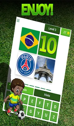 4 Pics 1 Footballer Quiz - Screenshot 4