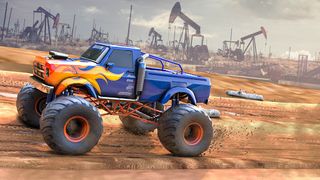 Kids Monster truck Race - Screenshot 1