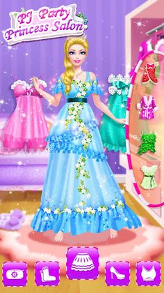 PJ Party - Princess Salon - Screenshot 4