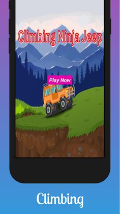 Climbing Ninja Jeep - Screenshot 1