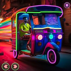 Modern Auto Rickshaw Games 3d - Screenshot 2