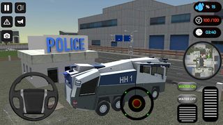 Police Riot Truck Simulator - Screenshot 1