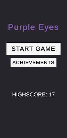 Purple Eyes - Text-based rogue - Screenshot 1