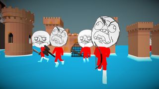 Stickman Meme Warrior Rage Sim - Screenshot 2