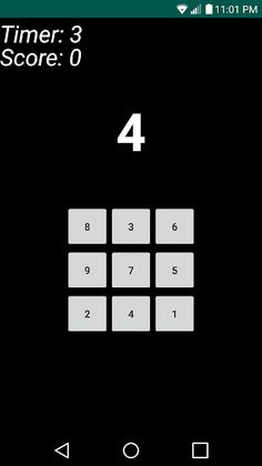 Spontaneous Number Game - Screenshot 1