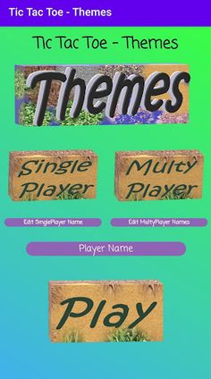 Tic Tac Toe - Themes - Screenshot 2