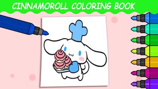 Cinnamoroll 2:  Coloring Game - Screenshot 2