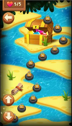 Treasures of the Sea - Match 3 - Screenshot 2