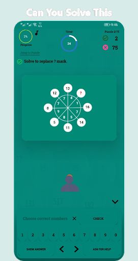 Numbers Puzzle Game - Screenshot 3