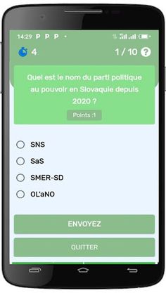 Quiz Slovaquie - Screenshot 3