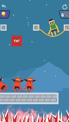 Link & Save the Stickman - Screenshot 1