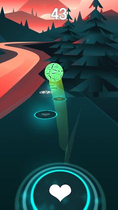 Blinding Lights Tile Magic Hop - Screenshot 3