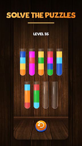 Water Color Sort Puzzle - Screenshot 3