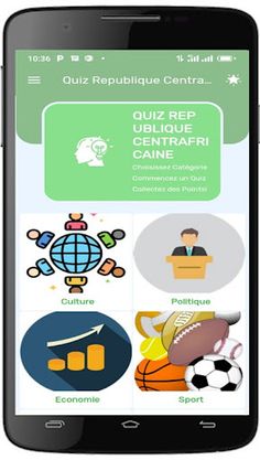 Quiz Republique CentrAfricaine - Screenshot 1
