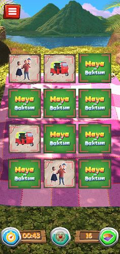 Maya & Baktun - Memory Match - Screenshot 4