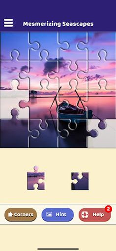 Mesmerizing Seascapes  Puzzle - Screenshot 2