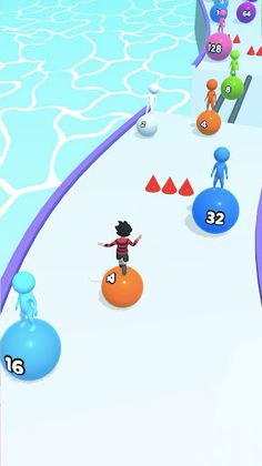 Dennis & Gnasher: 2048 BallRun - Screenshot 2