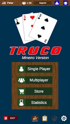 Truco - mineiro version - Screenshot 1