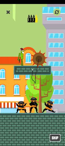 Ninja Battel : Ragdoll War - Screenshot 2