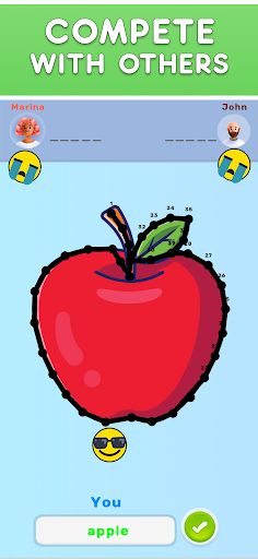 Dot to Dot : Connect and Guess - Screenshot 1