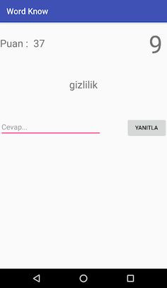 Word Know - Screenshot 3