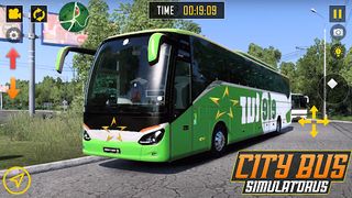 Modern Bus Coach Driving Games - Screenshot 2