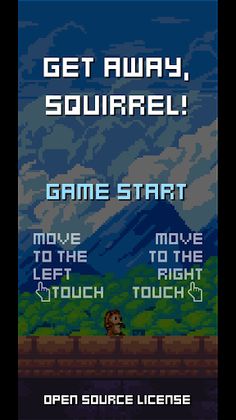 Get away, squirrel! - Screenshot 1