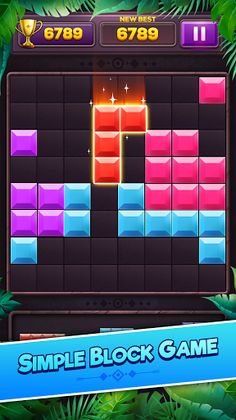 Block Puzzle Jewel-Relax Brain - Screenshot 2