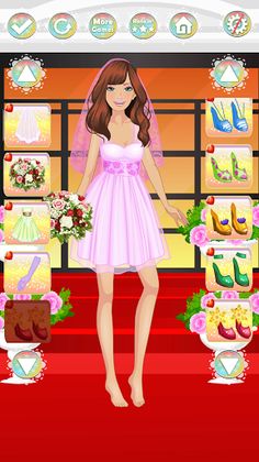 Elegant Wedding Dress up Game - Screenshot 4