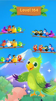 Bird Sort Puzzle: Color Sort - Screenshot 3