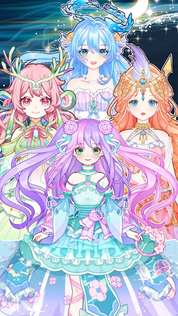 Makeup princess anime dress up - Screenshot 1