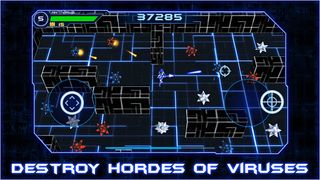 Virus Attack - Top Down 3D Sho - Screenshot 1