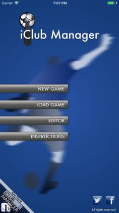 iClub Manager - Screenshot 2