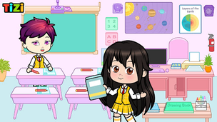 Tizi Doll Town-My School Games - Screenshot 2