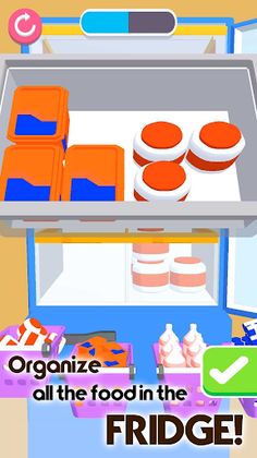 Fridge Frenzy - Food Organizer - Screenshot 1