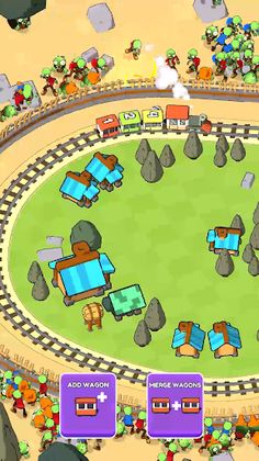 Merge Train Battle - Screenshot 4