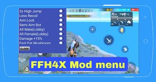 Fhh4x mod menu for fire fixed - Screenshot 2