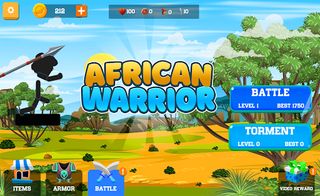 African Warrior - Screenshot 1