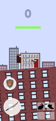 Rooftop Ninja 2D - Screenshot 2