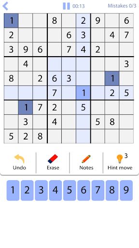 Sudoku Classic Levels Blocks - Screenshot 2