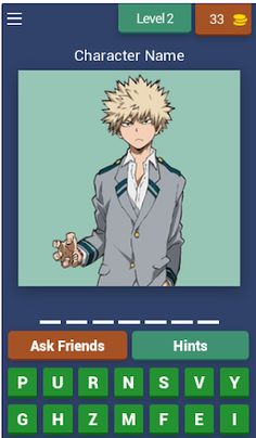 My Hero Academia Quiz - Screenshot 3