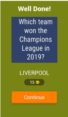 Champ Quiz UEFA - Screenshot 2