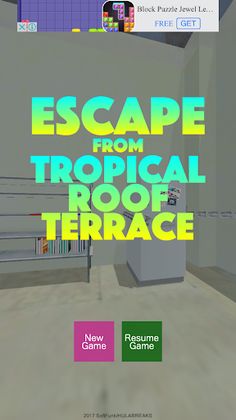 Escape from Roof Terrace - Screenshot 1