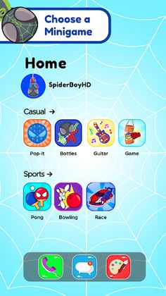 Super Spider Hero Phone - Screenshot 1